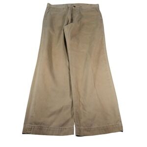 Levis Premium Pants Mens 34x31 Beige Straight Leg Khakis Chino Casual Style